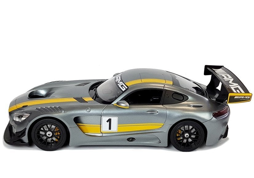 Auto R/c Mercedes Amg Gt3 Rastar 1:14 Grey