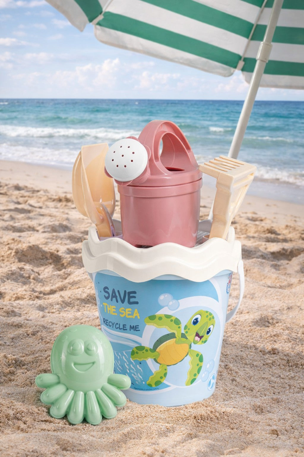 Androni Recycling Pastel Ocean Sand Set