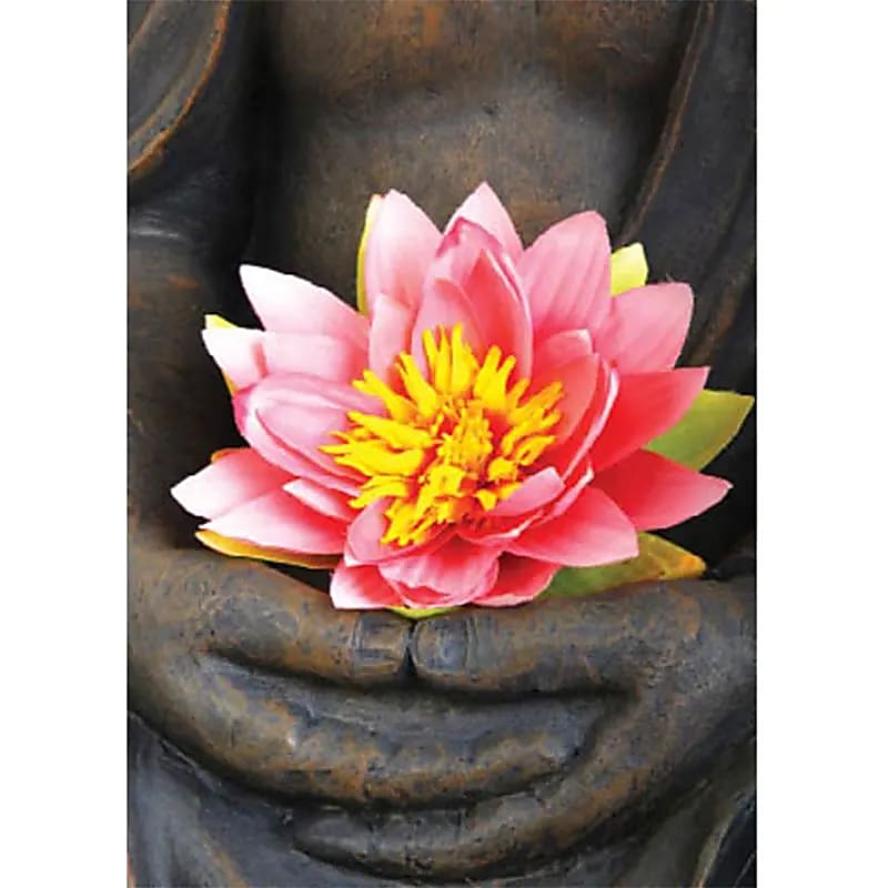 Postcards Lotus --package Of 10 Pcs - 15x10.5 Cm