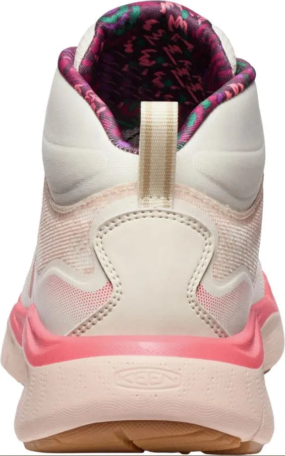 Women's Shoes Keen Wmns Leiki Mid Wp Birch/cameo Rose White