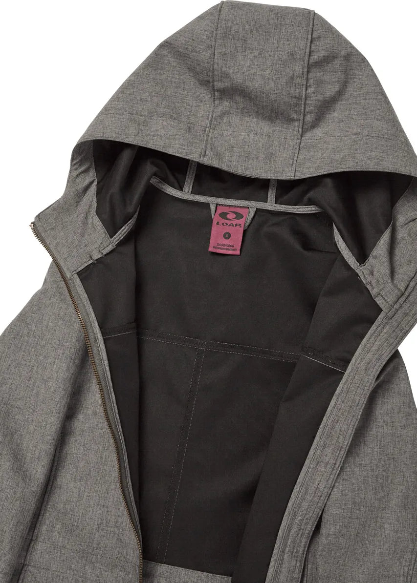 Damen-Softshellmantel Loap Lavila Gry Grey