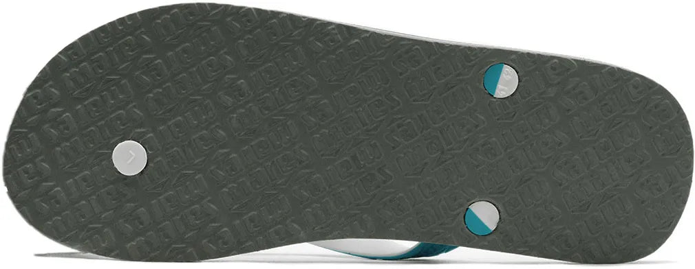 Herren-Flip-Flops Mares Men Life Grau-Hellblau Grau