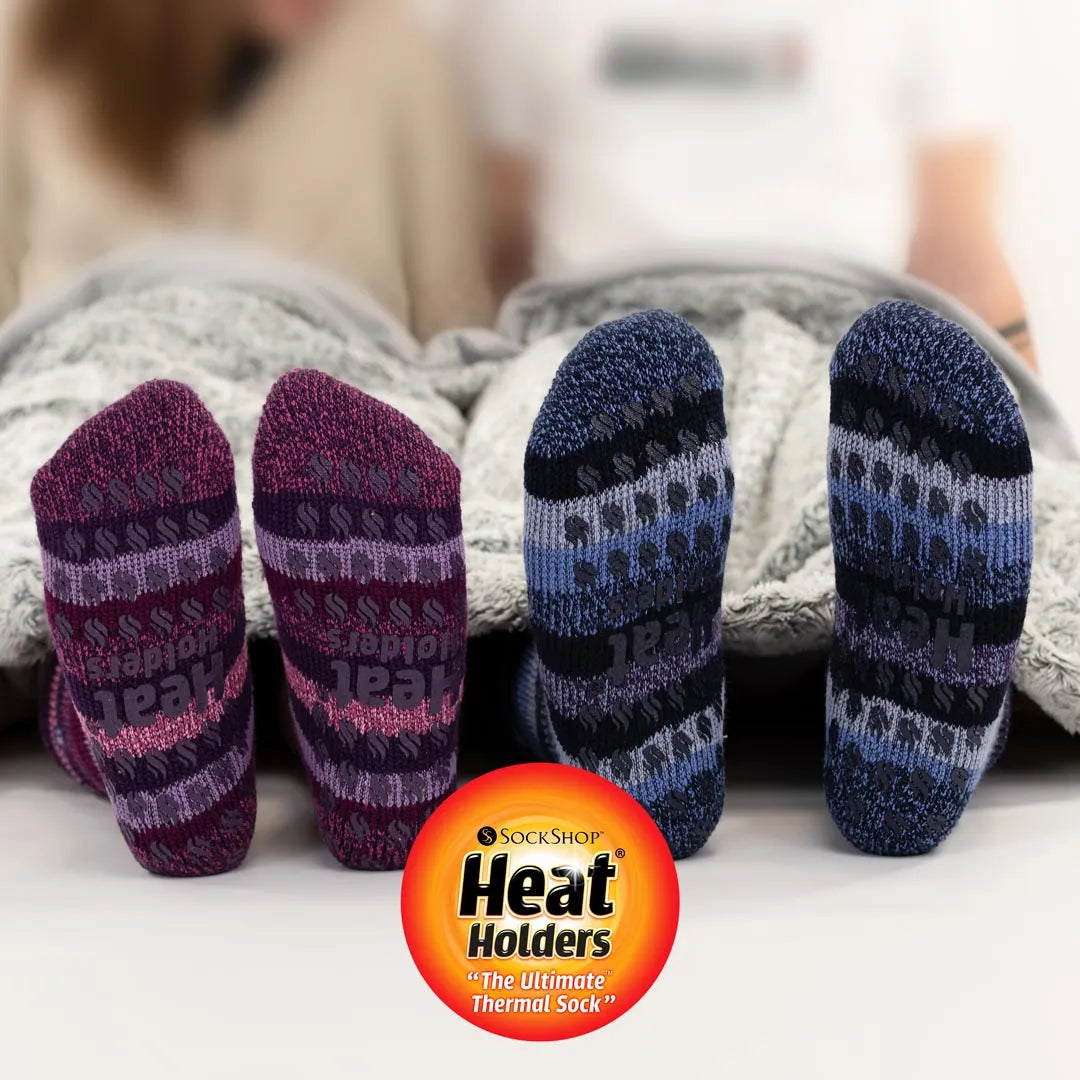 Dámské ponožky zateplené petúnie 37-42 modré 37-42