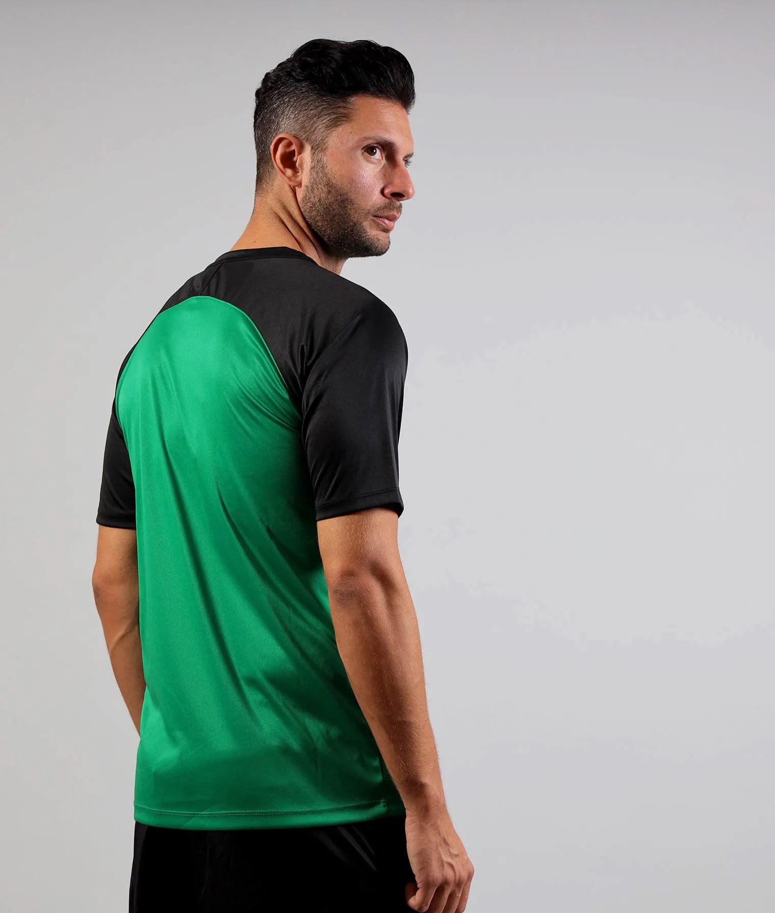 T-shirt sportiva Givova Capo Verde-Nero Verde