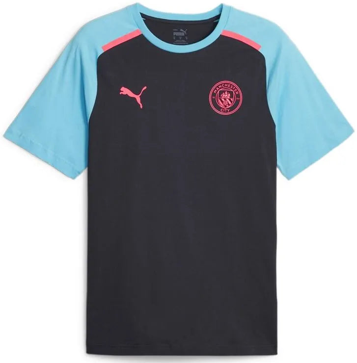 Camiseta Puma Manchester City Casuals Masculina Preta