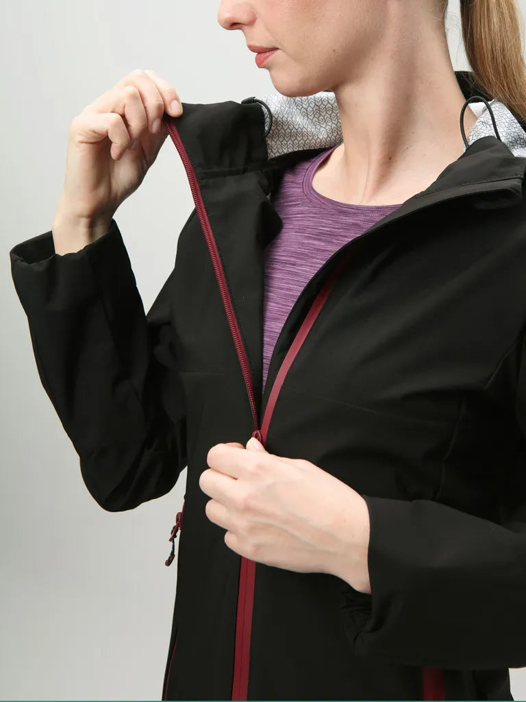 Női kabát kabát ulvana fekete l