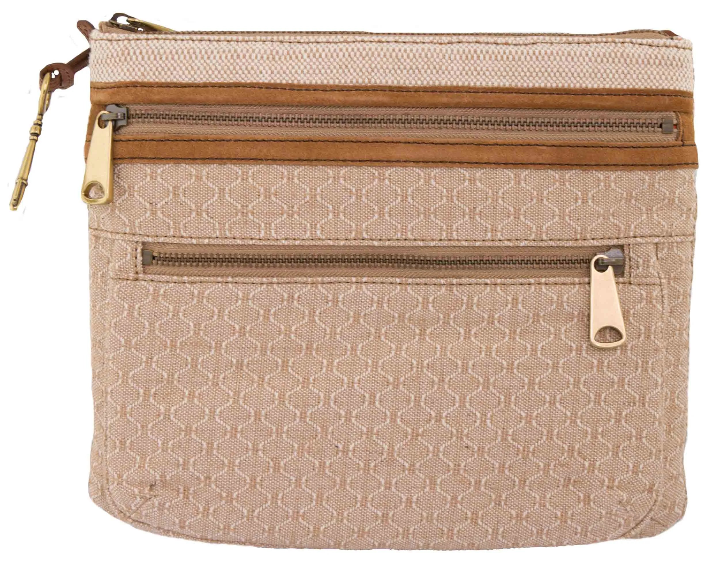 Handtasche Fossil Wmns Shoulderbag Explorer Crossbody Beige