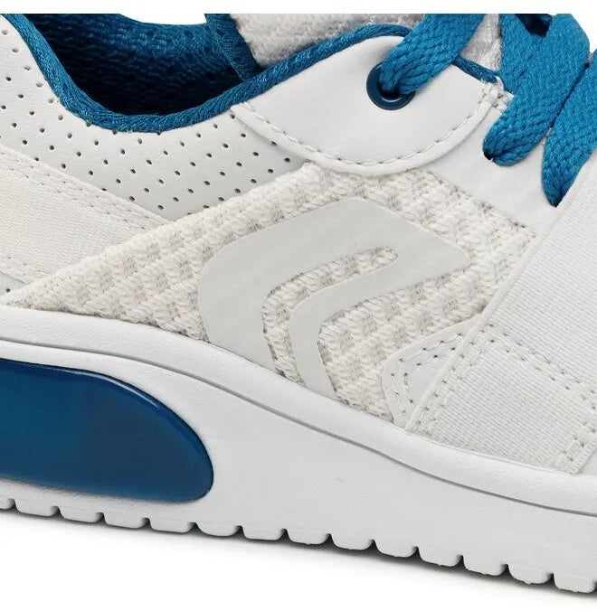 Børnesko Geox Jr Sneaker Hvid/petrol Hvid