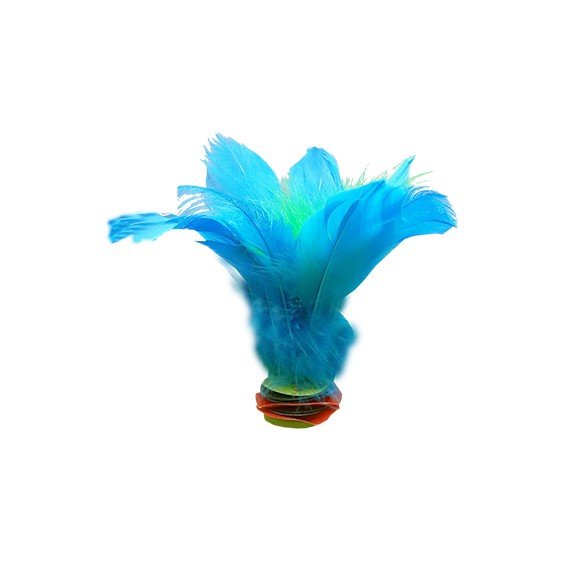 8 Pack bicolore de plumes de football Indiaka