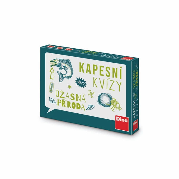Hra Úžasná příroda kapesní kvíz