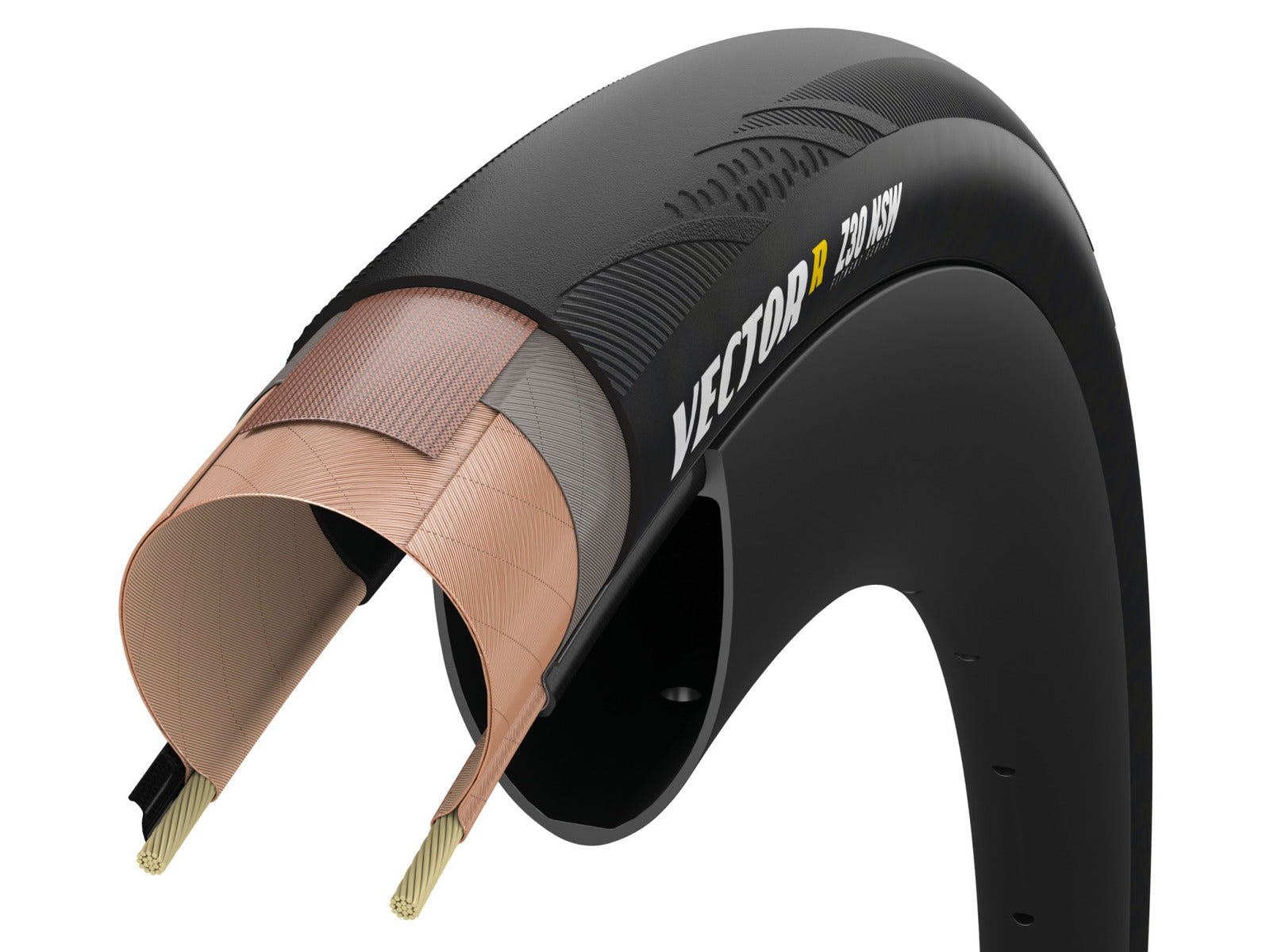 Zipp Tire Goodyear Vector Nsw Black - 700