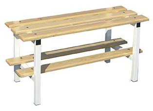 Banco vestuario sencillo