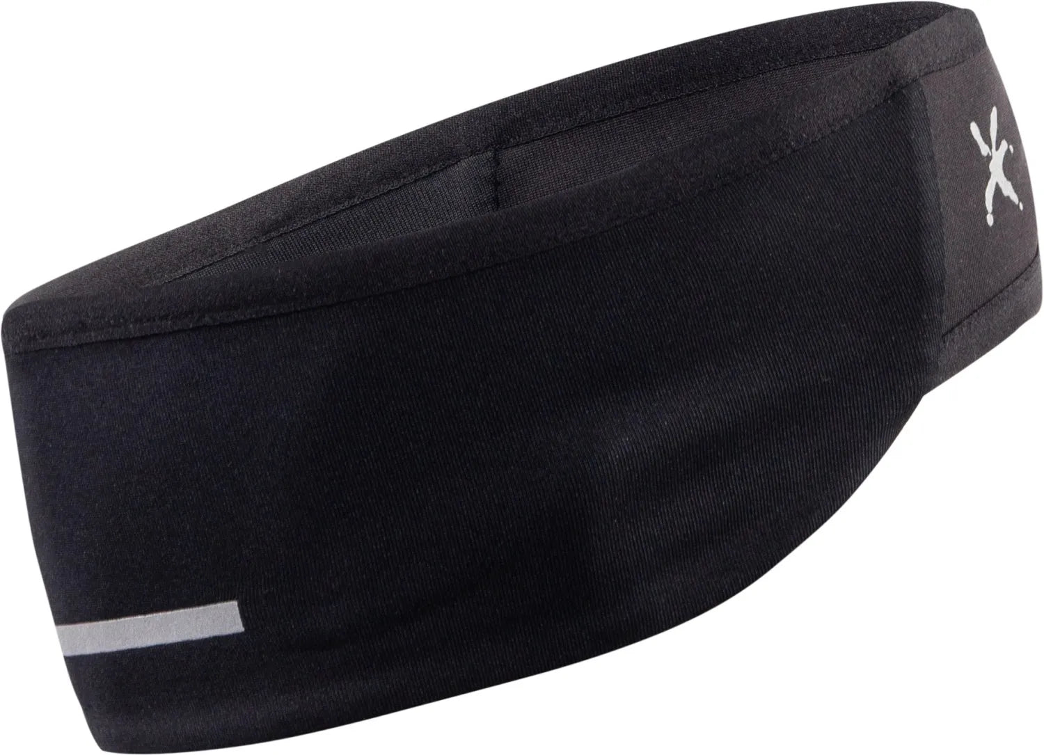 Fascia per capelli unisex da sci di fondo klimatex tuplo nero nero s-m