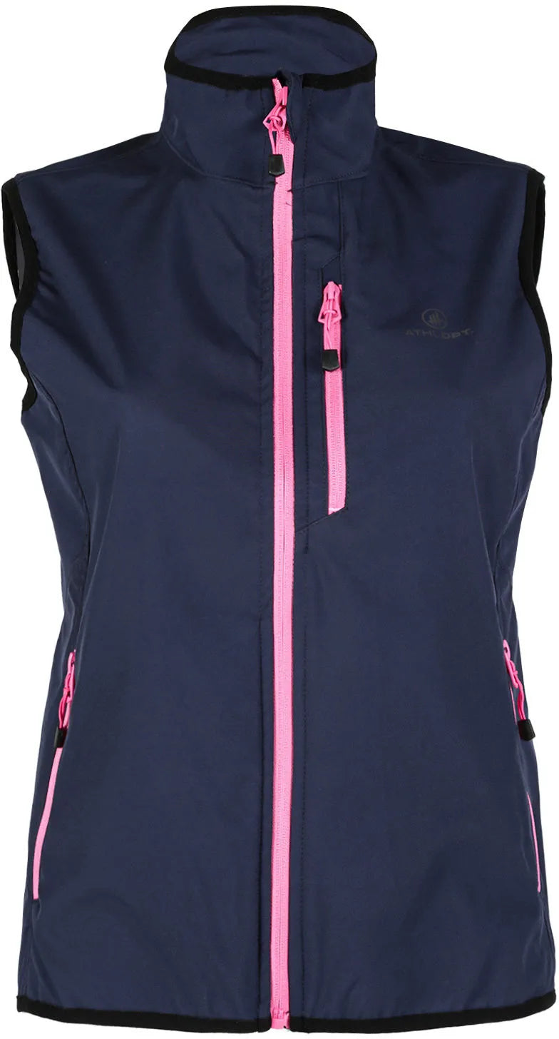 Gilet Softshell da donna Atl. Dpt Vania A2050 Blu