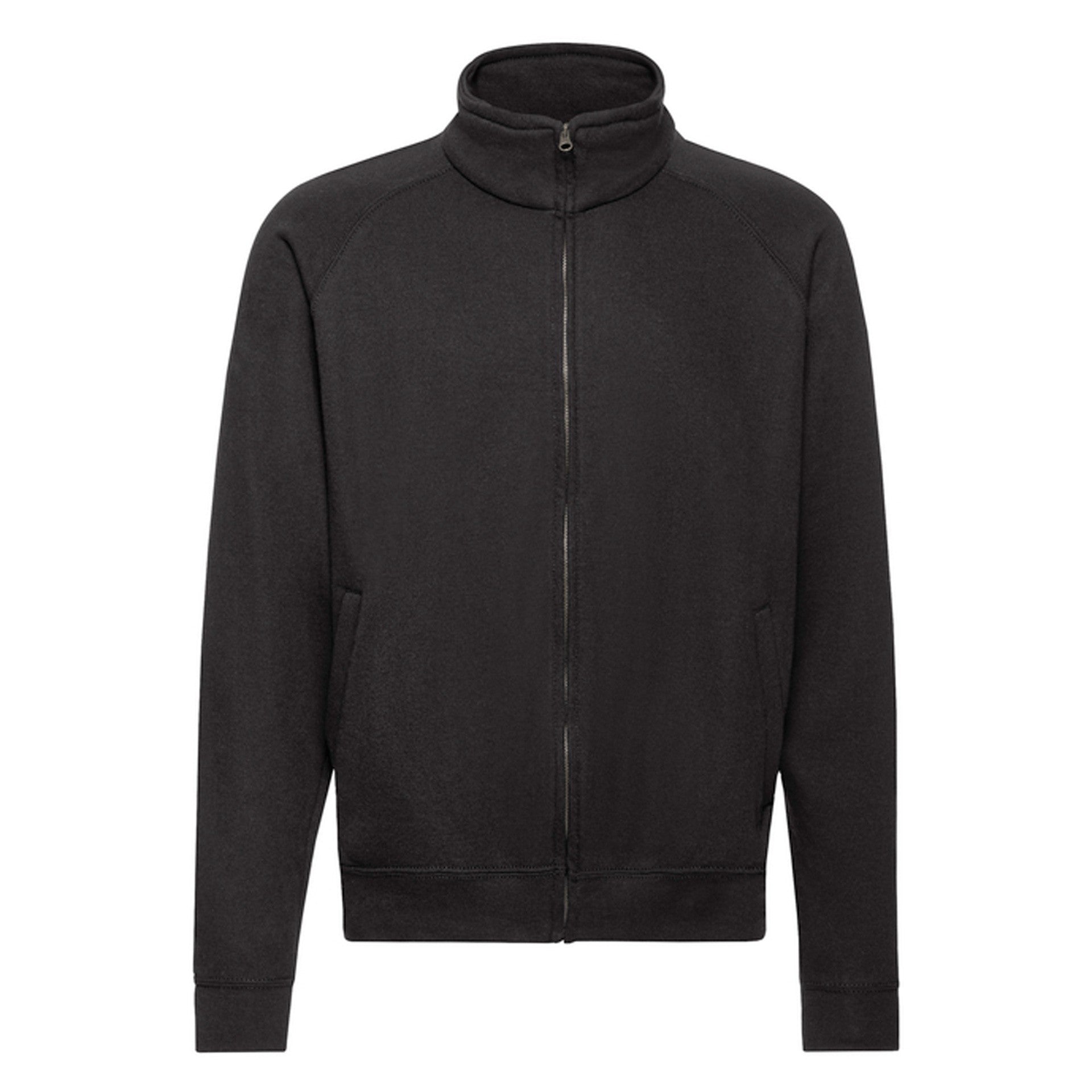 Giacca in felpa classica Fruit Of The Loom nera