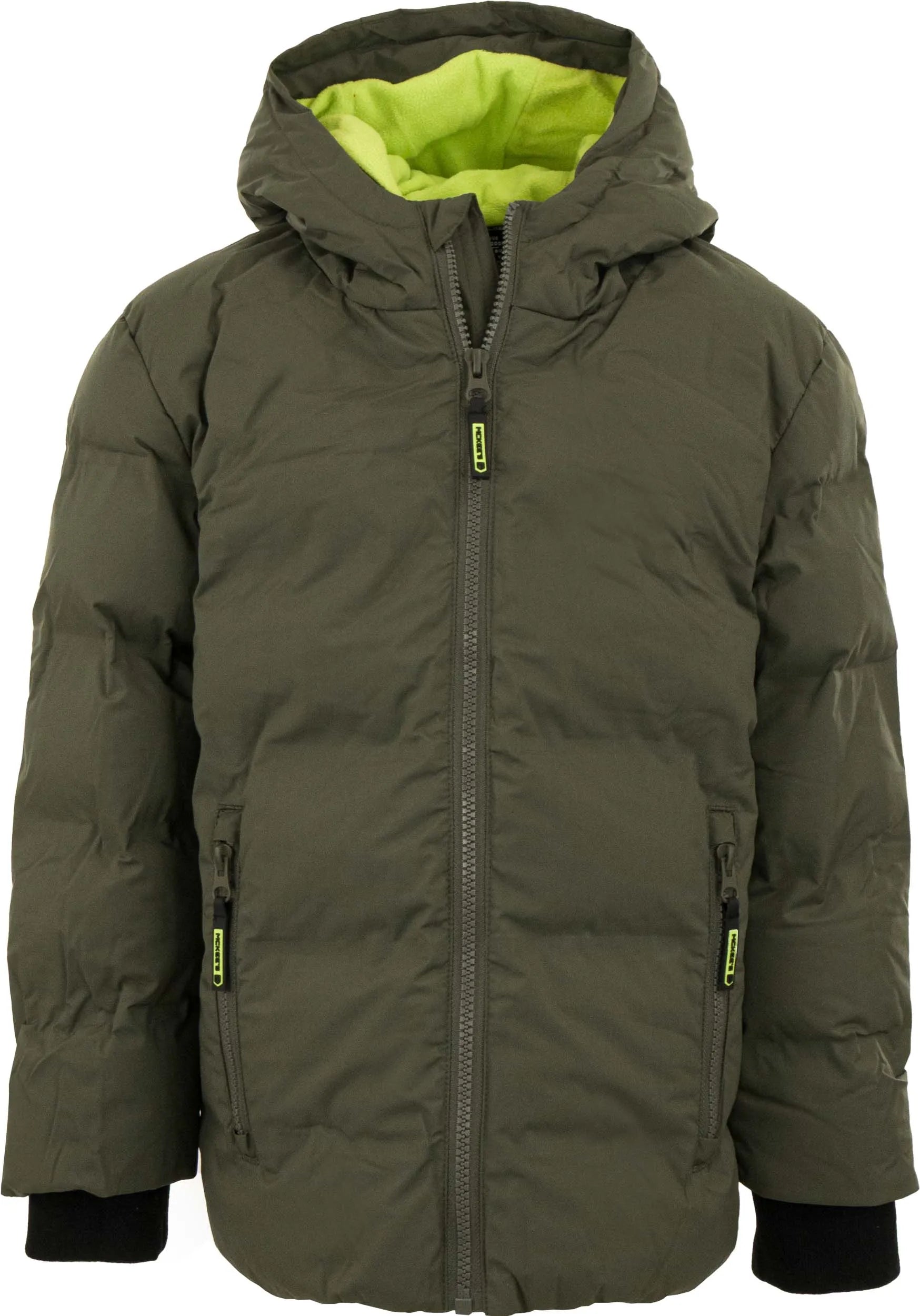 Jaqueta de inverno infantil mckees gualtiero a12100 verde 140-146
