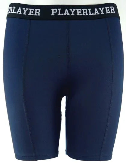 Dziewczęce elastyczne spodenki playerlayer dziewczyna 13-14 granatowe 152-164