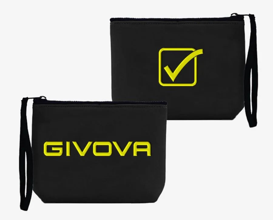 Givova Pochette Neoprene Black-fluo Yell Handbag