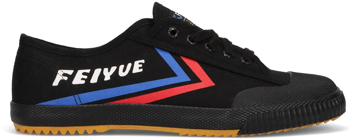 Kinderschuhe Feiyue Jr Canvas Schwarz