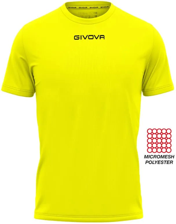 Camiseta esportiva Givova One Microforata Verde 2xl