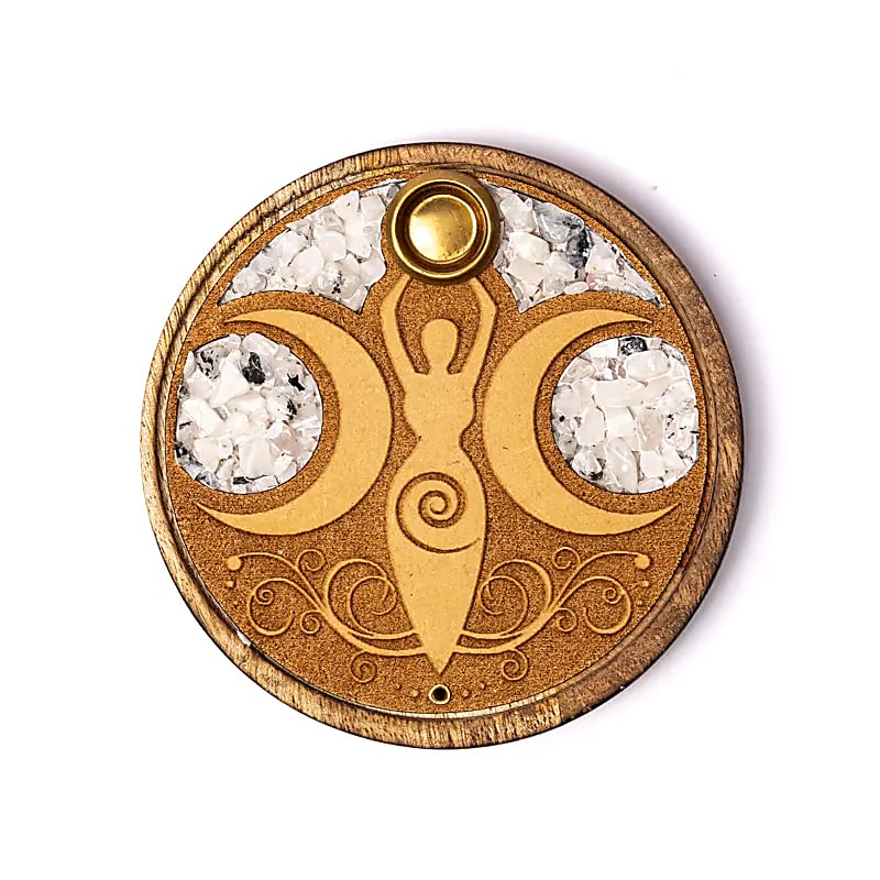 Tyčinky a kužely na vonné tyčinky Moon Goddess Moonstone -- sada 2 ks - 10 cm