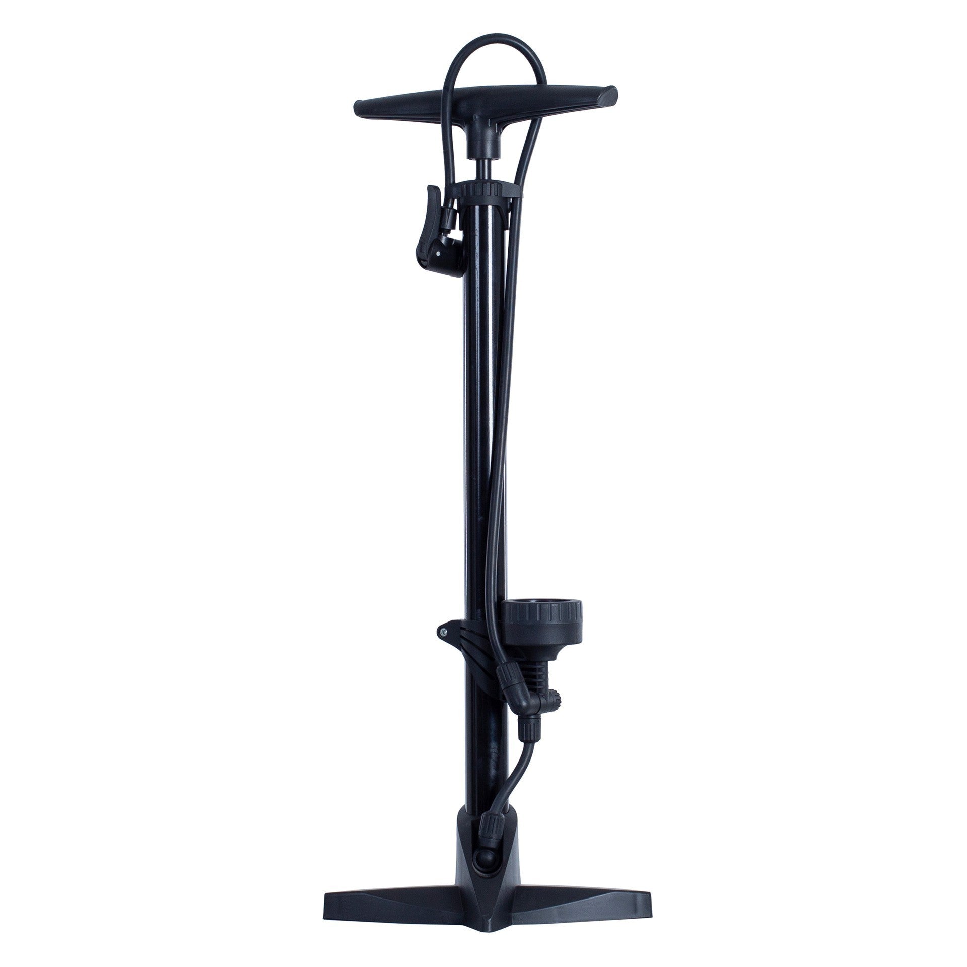 Fotpump med tryckmätare sprit