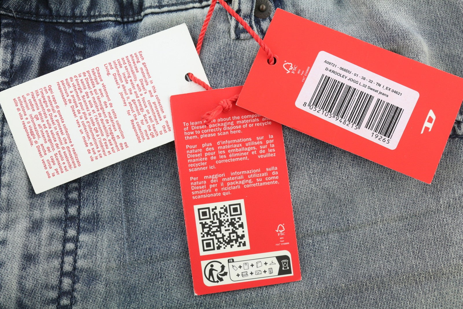 Jeans D-krooley Jogg 068du