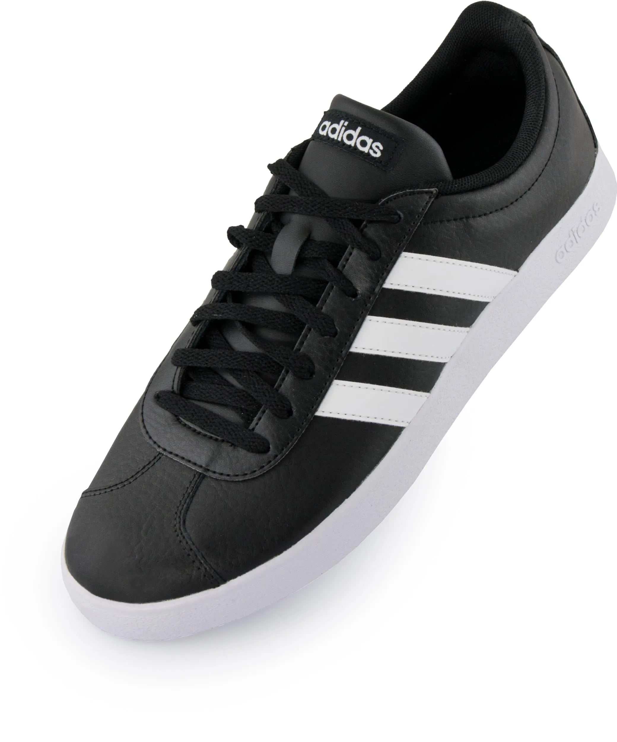 HERENSCHOENEN ADIDAS M VL COURT 2.0 ZWART/WIT/WIT ZWART 44
