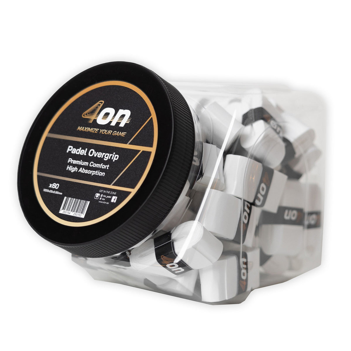 Jar Of Overgrip 4on Premium Comfort 60 Unidades