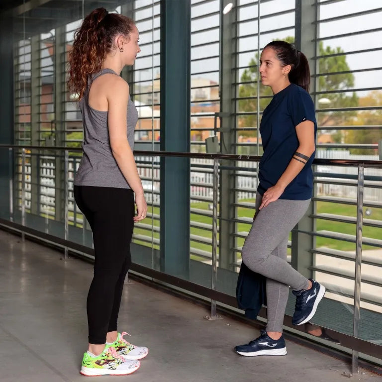 Camiseta feminina joma manga deserto azul marinho l
