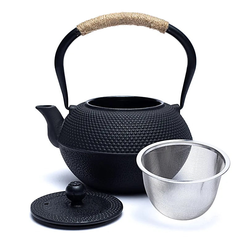 Tetsukyusu Emaljerad 12 liter tekanna Svart