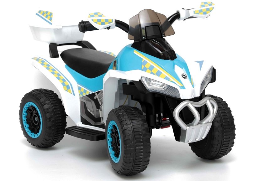 Electric Ride-on Police Quad Gts1188-a White