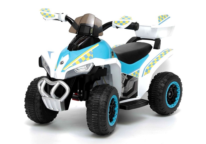 Electric Ride-on Police Quad Gts1188-a White