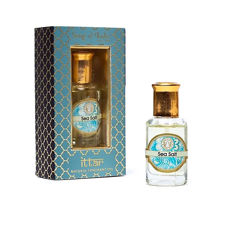 Zeezout en salie Ayurveda geurolie - pakket van 6 stuks - 10 ml