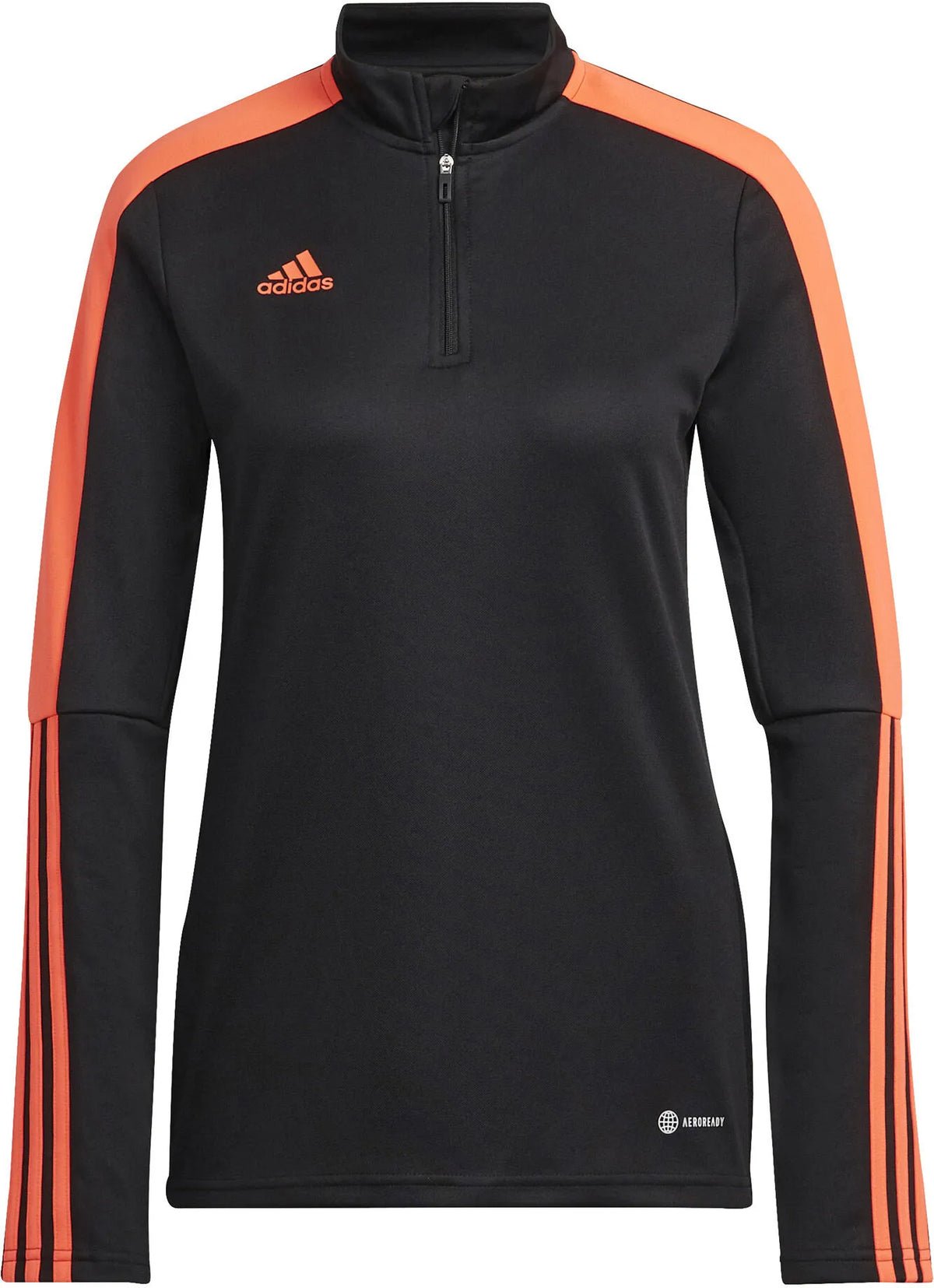 Adidas Wms Tiro Ls Sweater Black-app Solar Red Black