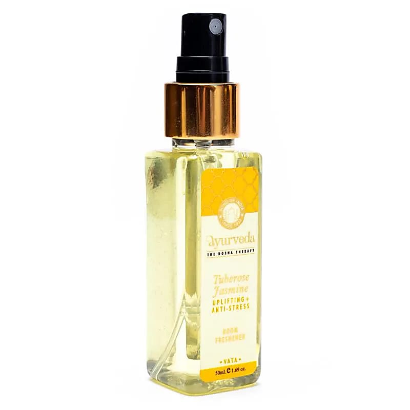 Vata Tuberose Jasmine Raumerfrischungsspray – 50 ml, Packung mit 3 Stück