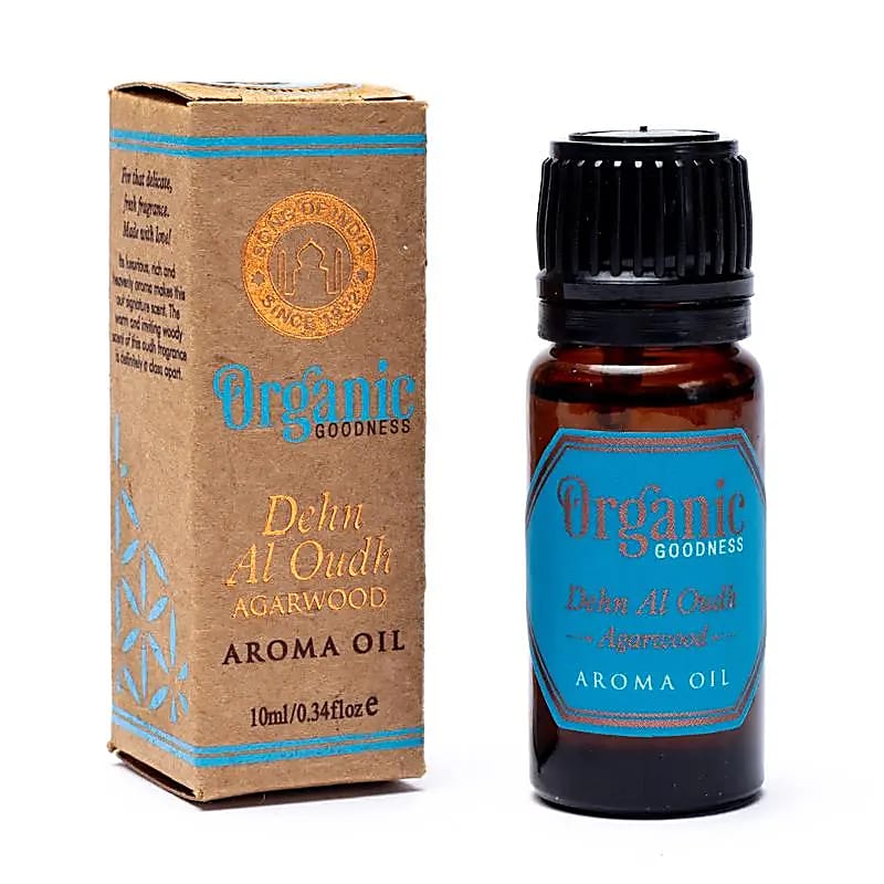 Olio Aromatizzato Organic Goodness Agarwood - Confezione Da 6 Pz. 10ml
