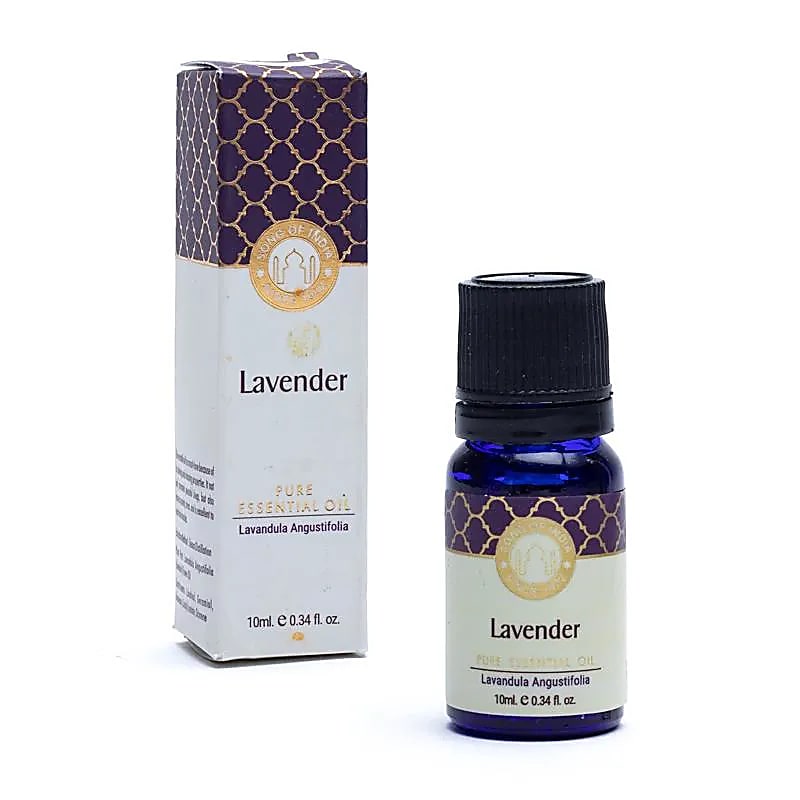 Canción de aceite esencial de lavanda de la India - Paquete de 10 ml de 3 piezas