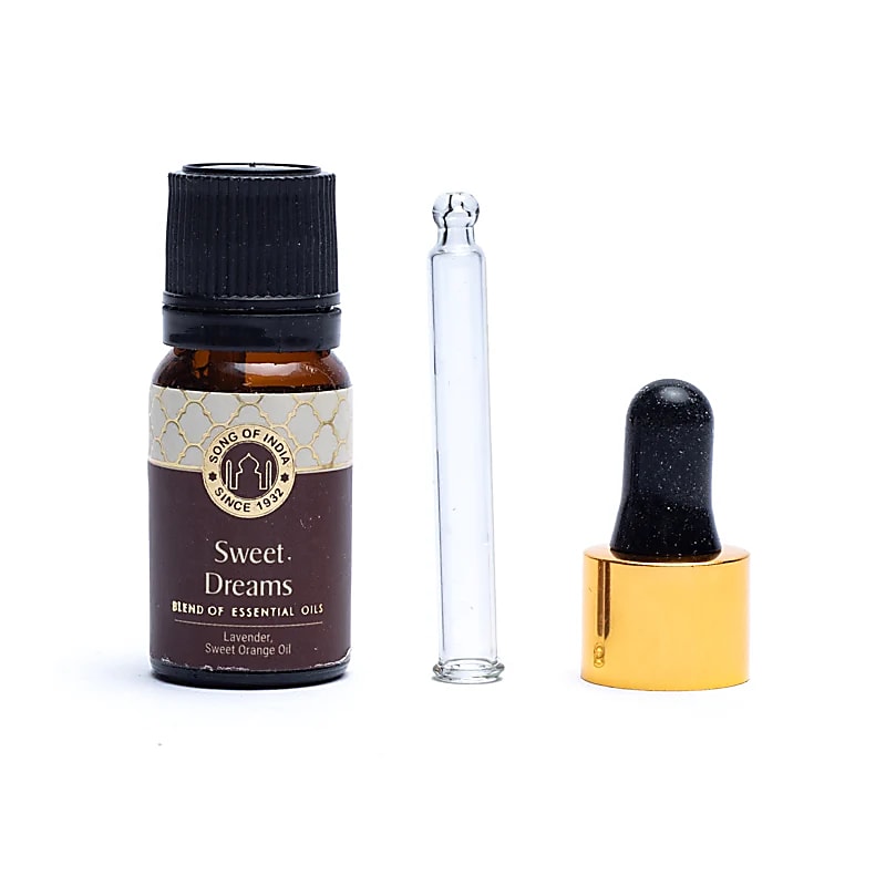 Mezcla de aceites esenciales Sweet Dreams Song Of India - Paquete de 10 ml de 3 piezas
