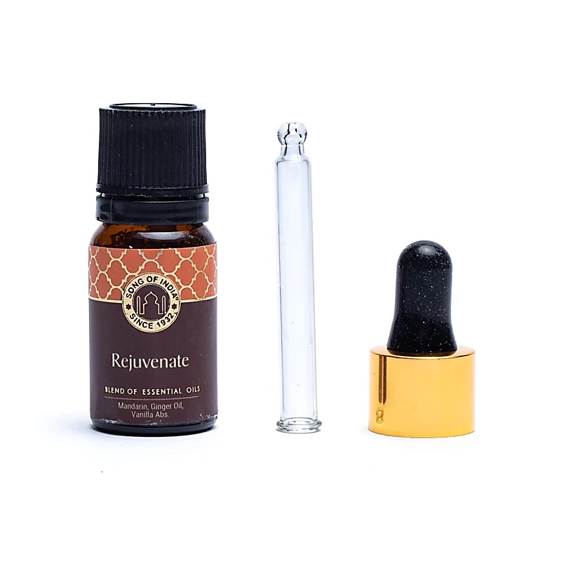Mieszanka olejków eterycznych Rejuvenate Song Of India - 10 ml opakowanie 3 szt