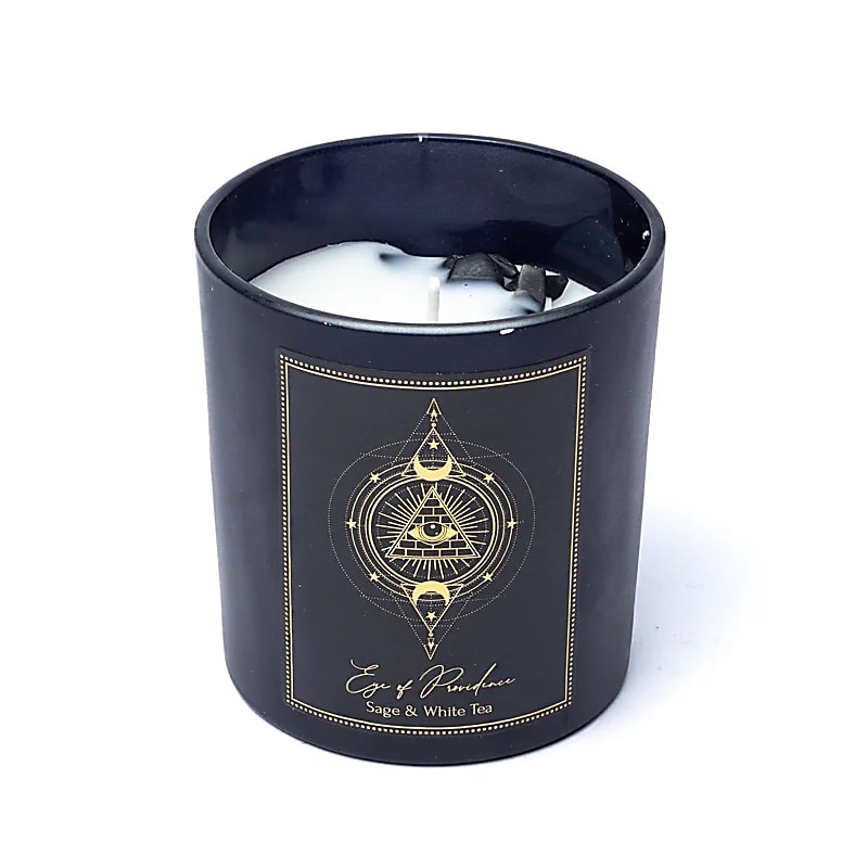 Lumanare de manifestare Eye of Providence in sticla --pachet de 2 buc - 120g