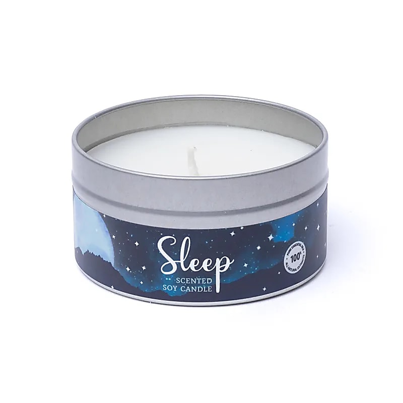 Vonná sojová svíčka Song Of India Sleep In Tin -- balení 2ks - 80g