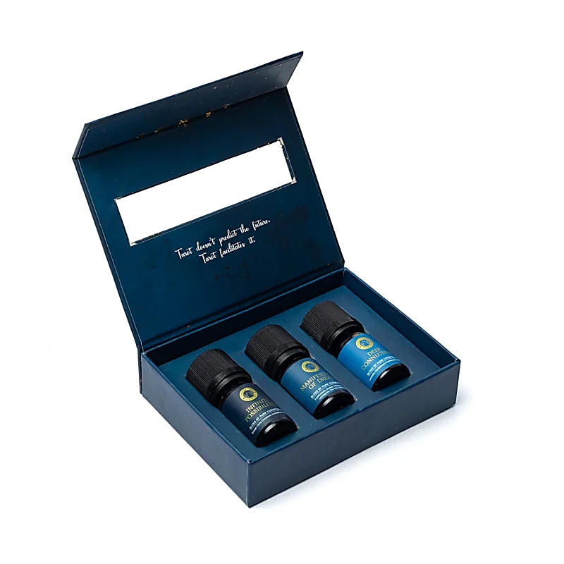 Aromaöl Esoterik-Sammlung Tarot-Zauber-Geschenkbox – 3 x 5 ml