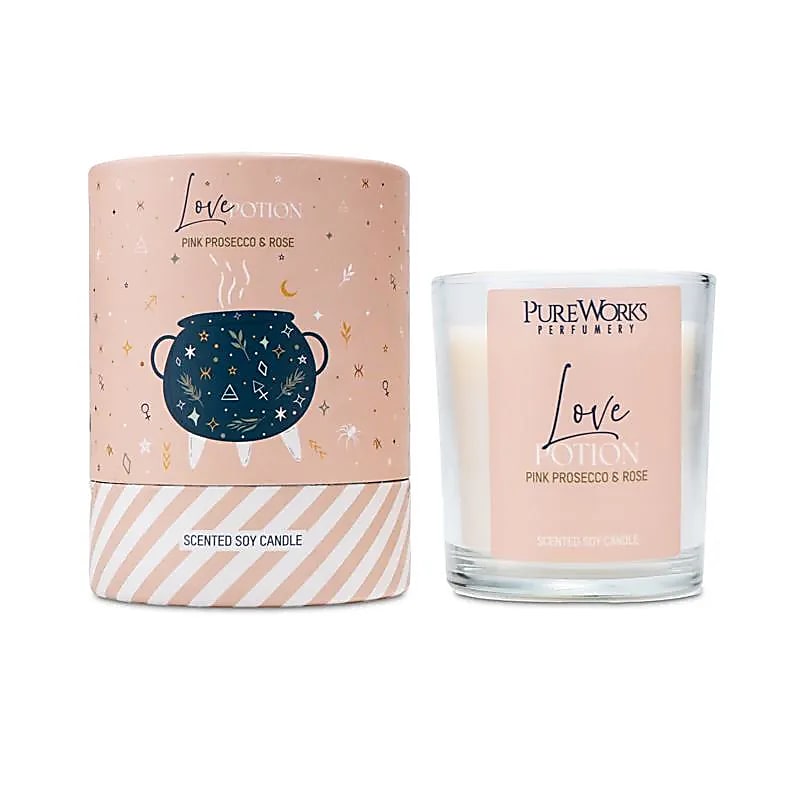Poção do amor com vela perfumada mágica celestial - pacote de 120g com 4 unidades