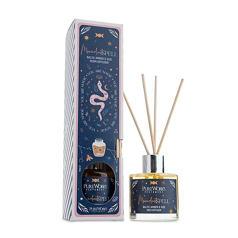 Celestial Magic Reed Diffuser Moondust Spell - pakket van 4 stuks - 50 ml