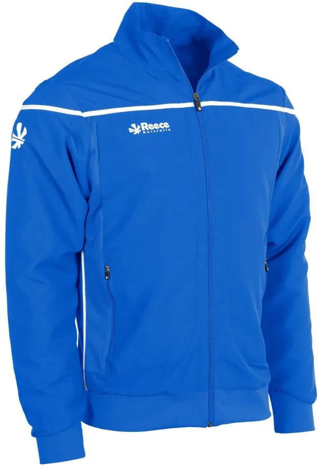 Heren reece varsityjack koningswit blauw xl