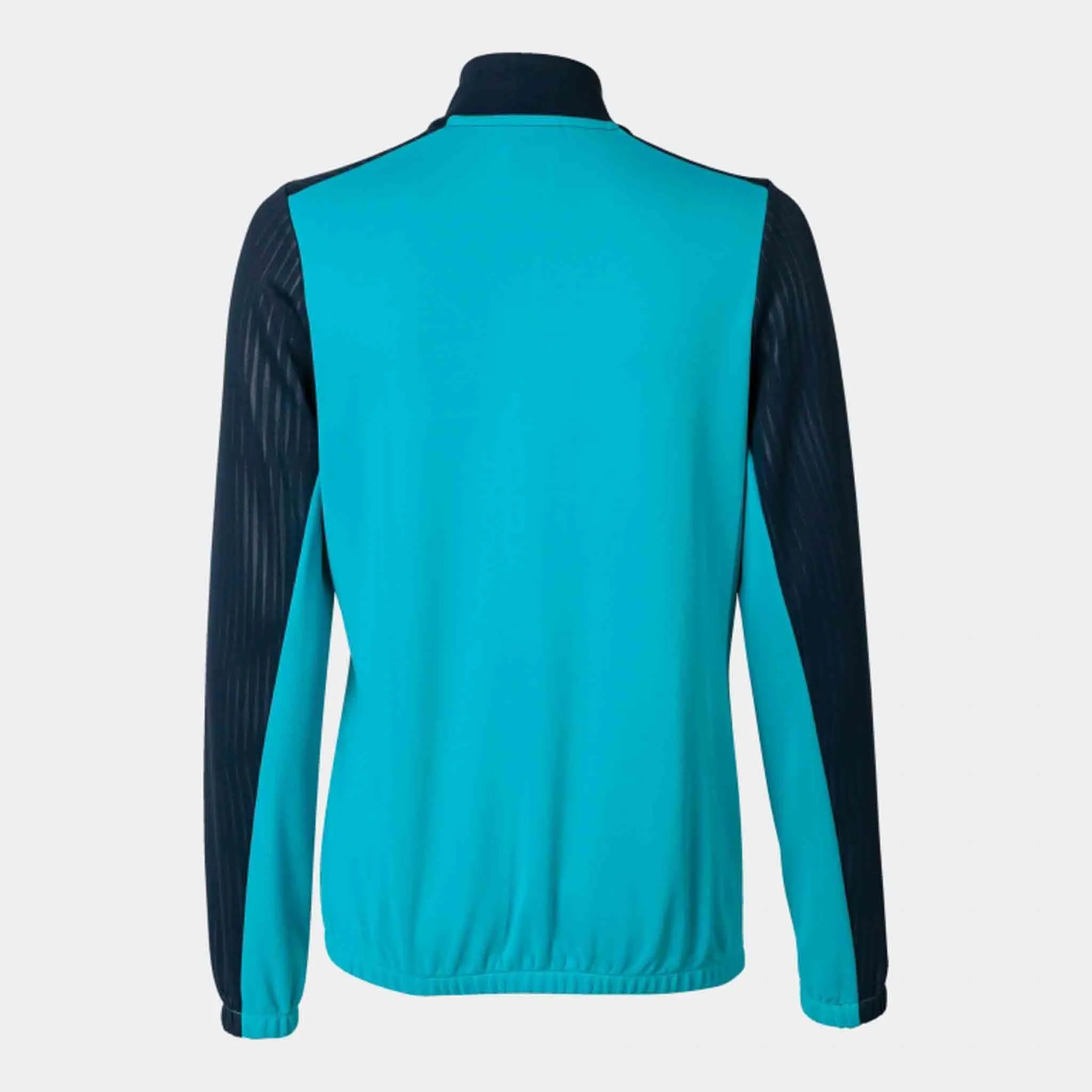 Damessweatshirt joma montreal full zip fluor turq-navy turkoois xl