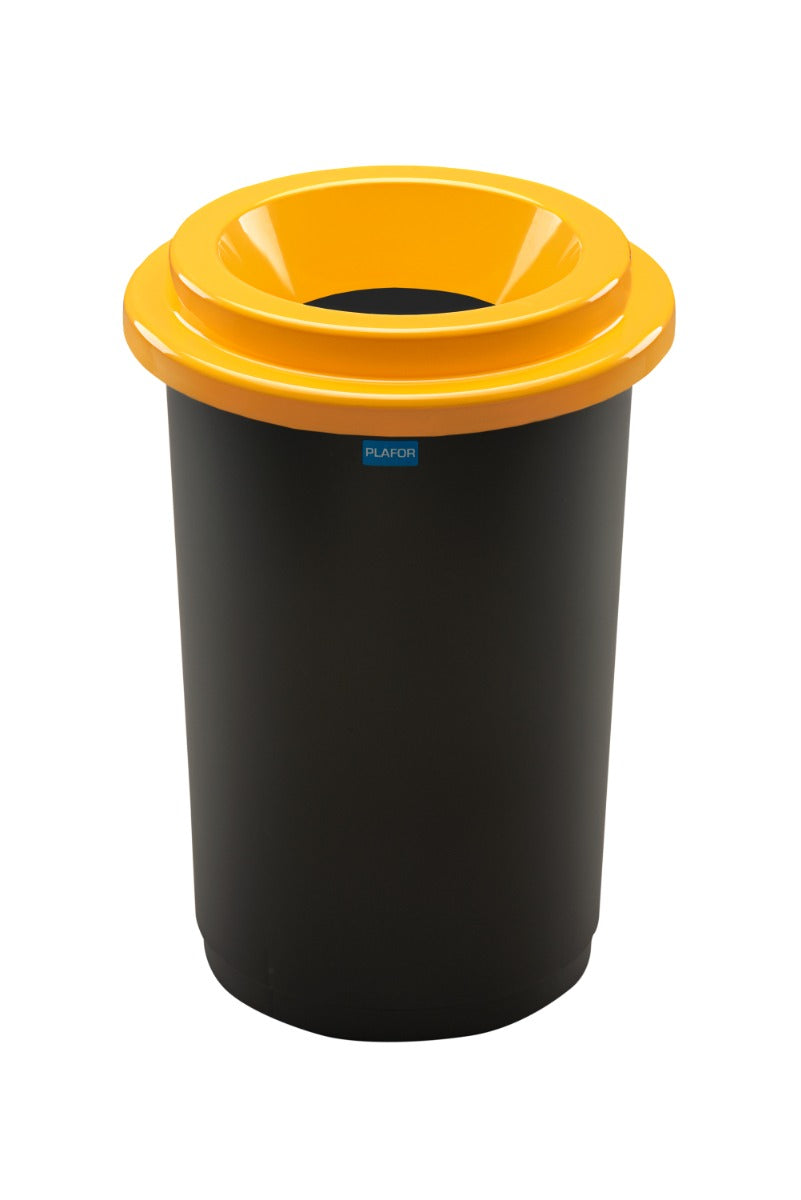 Plafor - Eco Sort Bin 50l - Recycling - Yellow