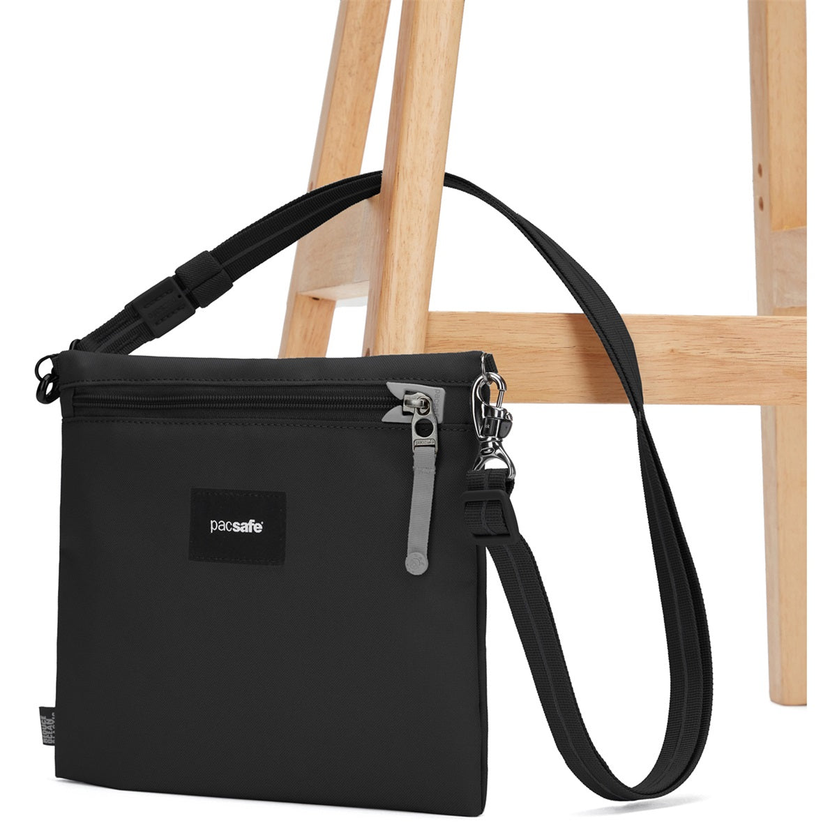 Pacsafe Go Crossbody Pouch Jet Black