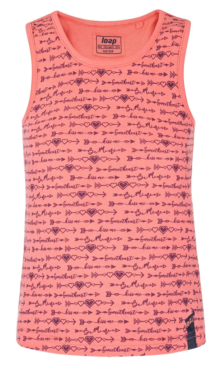 Kinder-Tanktop Loap Besola Pink